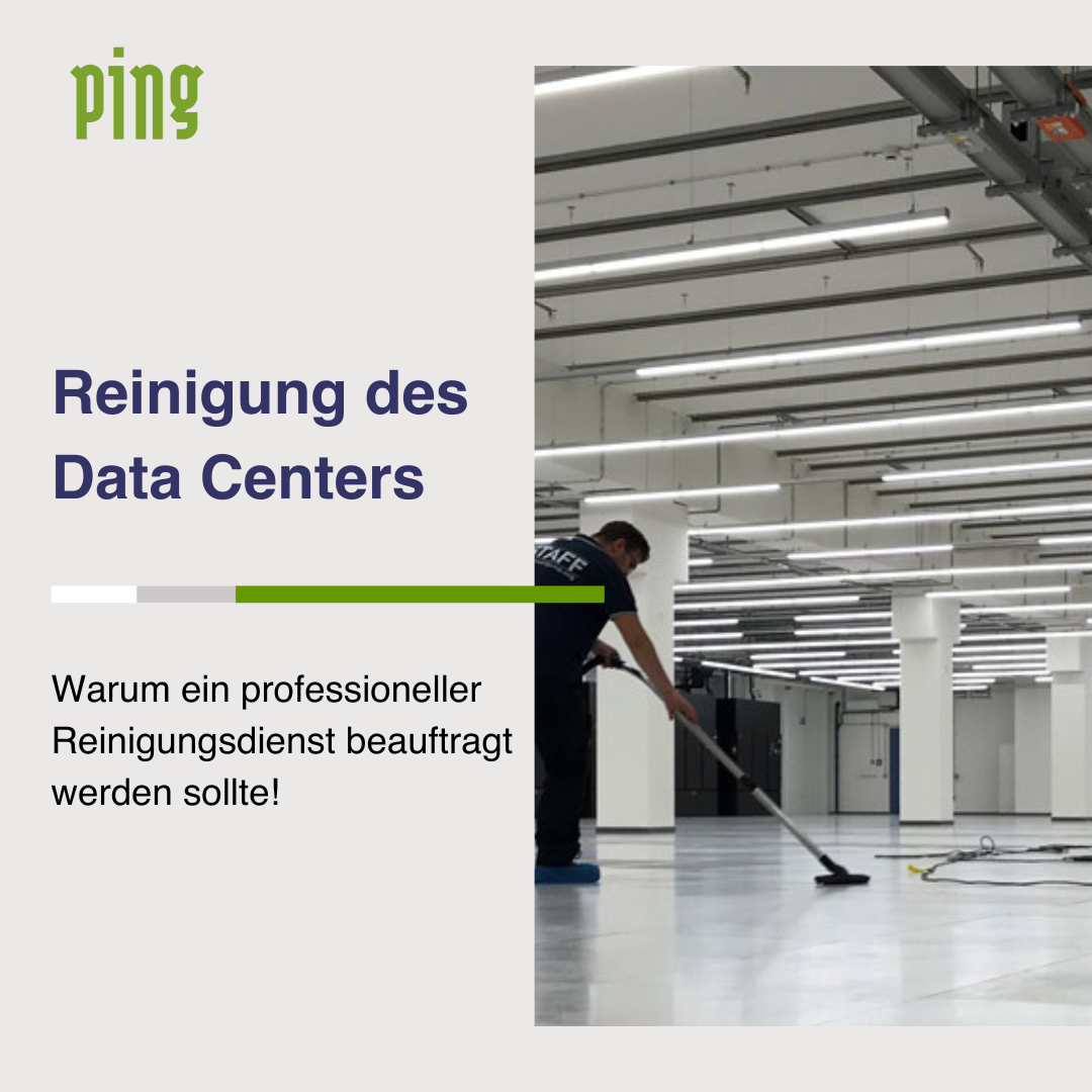 Reinigung des Data Centers 